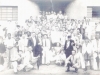1958 - Festa em comemoração ao aniversário de Chicão Regini, no campo da SES. A certa altura, após muita cerveja, houve um bate-bola entre os presentes, que entraram no gramado para participar mesmo de paletó, o costume da época.