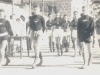 1954 - Podem ser identificados no desfile, durante a cerimônia de abertura do Torneio Inicio do Campeonato Amador na SES: Osvaldinho, Roni, Nick, Mauricio Caslini, Gilmar, Rogério, Alemão, Lista e Zé Carlos.