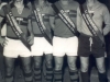 1966 – Quatro atletas campeões amadores em 66: Edval, Dario, Patinho e o goleiro Luis Mourão.