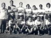 1974 – Em pé, o diretor-técnico Cobrinha, Ovane, Corbano, Ari, Cidinho, Adão e Julinho; agachados, Alcindo, Pedro Baiano, Buchado, Badá e Lospico.