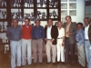 1990 – Visita de ex-jogadores à Sala de Troféus da SES: da esquerda para a direita, Delso Rabelo, Mauricio Azevedo, Zé Coco, Ramón Gomez, Chiquinho Abreu, Luis Teófilo, Grilo Buzon e Roberto Natalino.