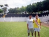1998 – Alessandro, que começou a carreira na SES, jogou pela Seleção Brasileira Sub-17. Na foto, em visita ao clube como pentacampeão sulamericano, ele foi recebido pelo coordenador de esportes Marcelo Siqueira.