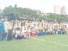 2005 - Elencos do Mikail Kabelos e da Seleção Brasileira de Masters posando juntos antes de amistoso beneficente na General Carneiro. Na Seleção, estiveram presentes Amaral, Edú, Tobias, Zé Maria, Paulinho McLaren, Dudú, Geraldão e Zé Sérgio, entre outros. 